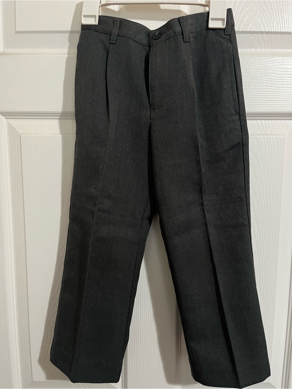 Talbots Kids Classic Dress Pants in Charcoal Gray